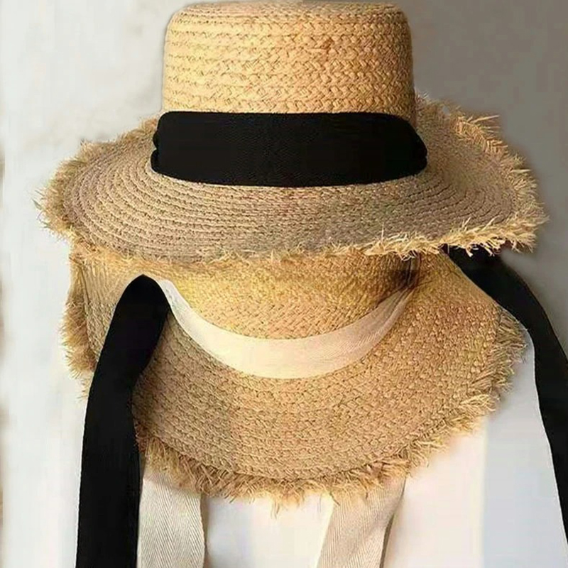 Japanese Cute Raffia Woven Sun - Hat Floppy Wide のレビューと価格