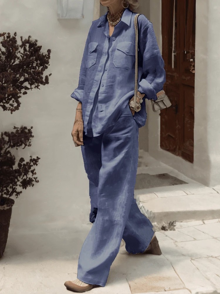 Fashion Solid Cotton Linen Shi - Linen Pant Wide のレビューと価格
