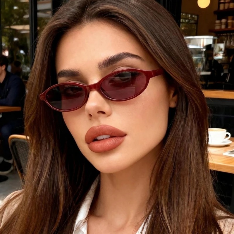 New Retro Sexy Cat Eye Sunglas - Sunglasses Cat Eye のレビューと価格