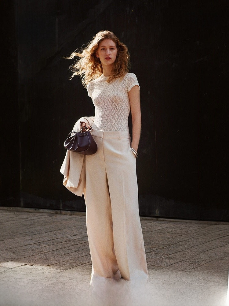 H&M Women's Trousers 2026 Spri - Linen Pant Wide のレビューと価格