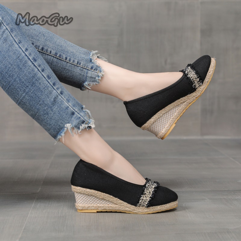 Women's Espadrille Wedges Shoe - Wedge Espadrille Women のレビューと価格