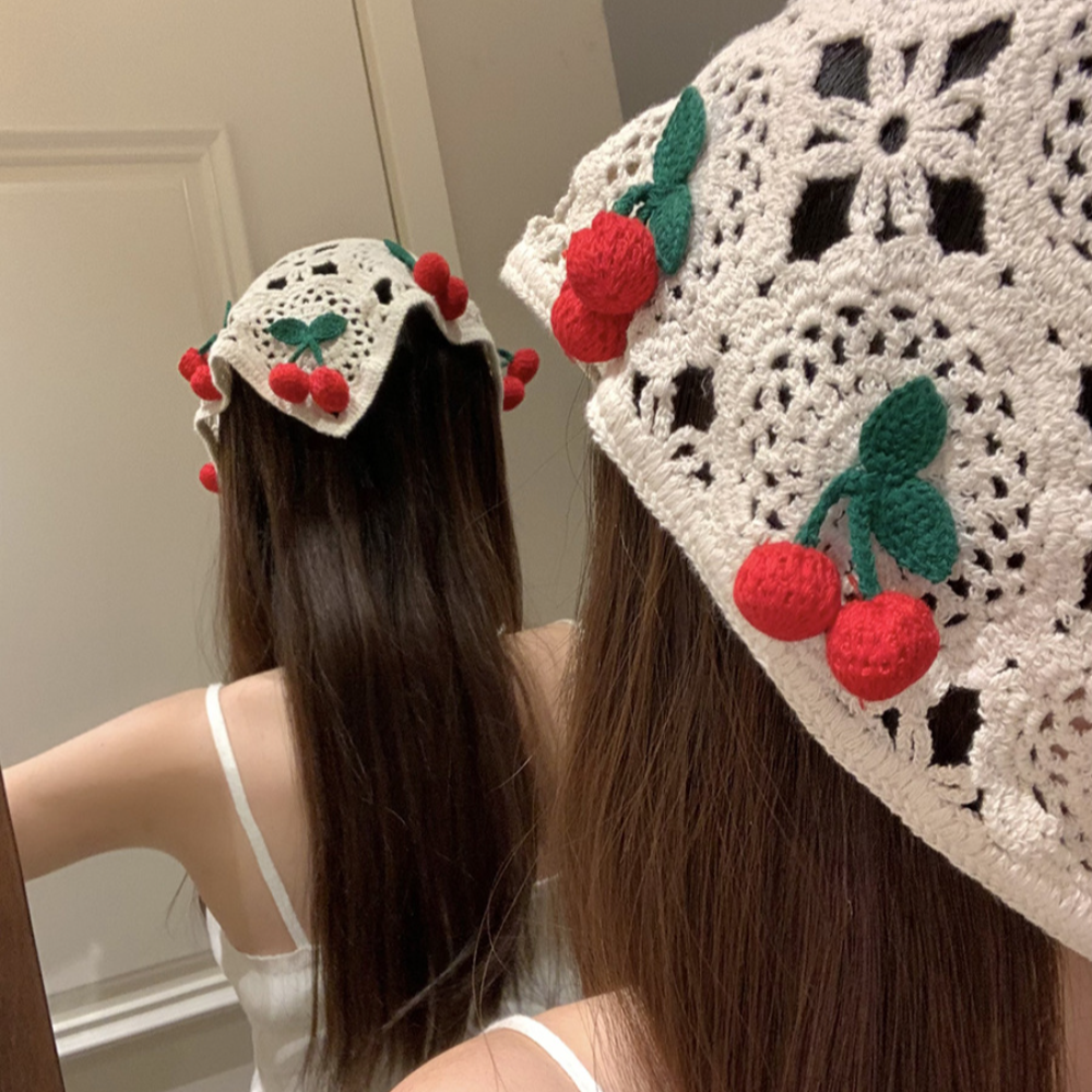 Knitted Triangle Headband Cute - Headband Summer Knit のレビューと価格