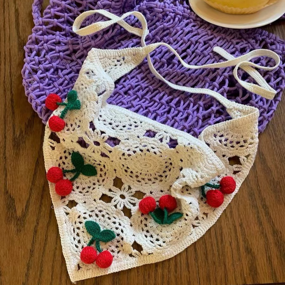 Knitted Triangle Headband Cute - Headband Summer Knit のレビューと価格