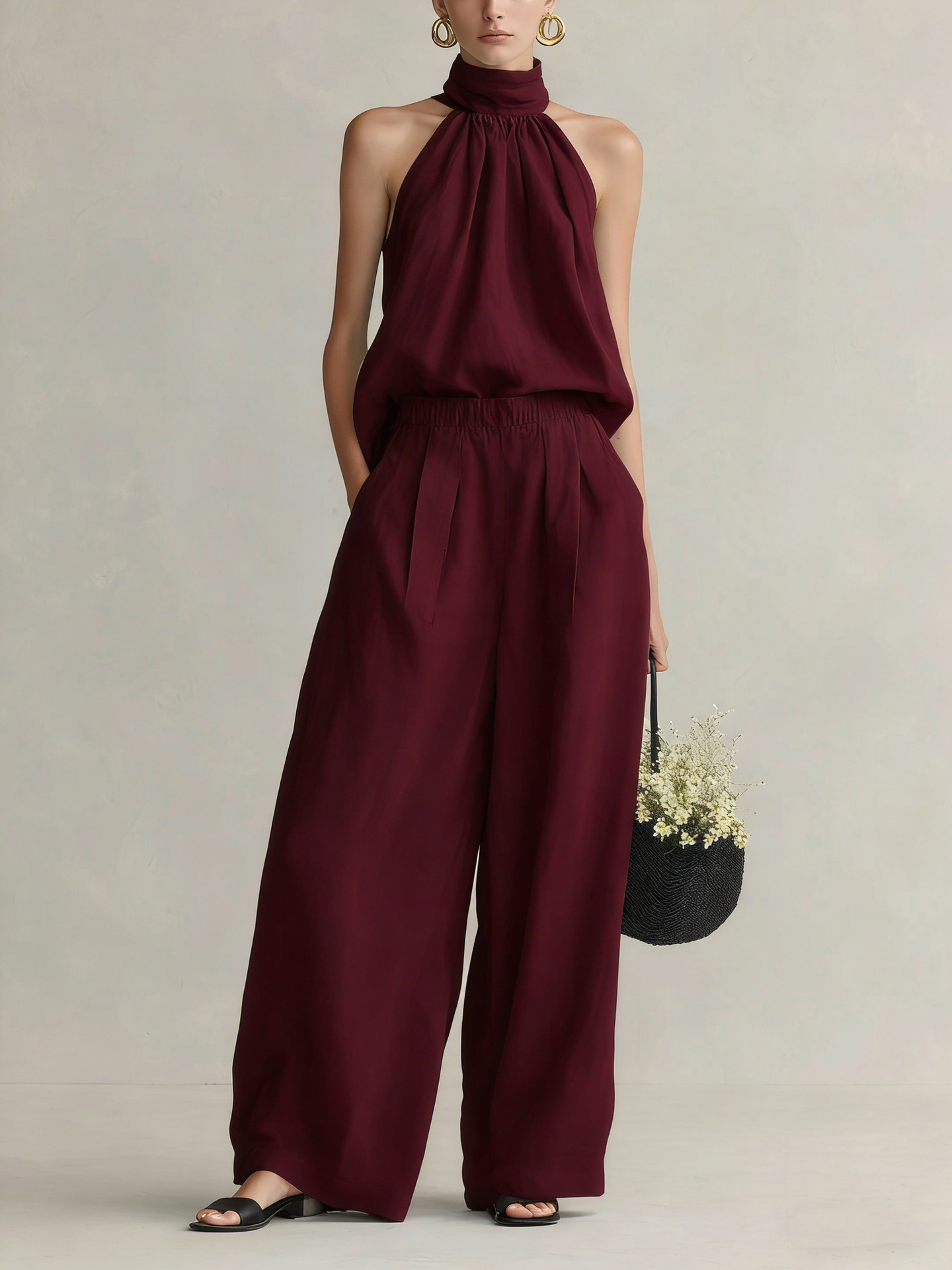 Women's 2026 Summer New Style  - Linen Pant Wide のレビューと価格