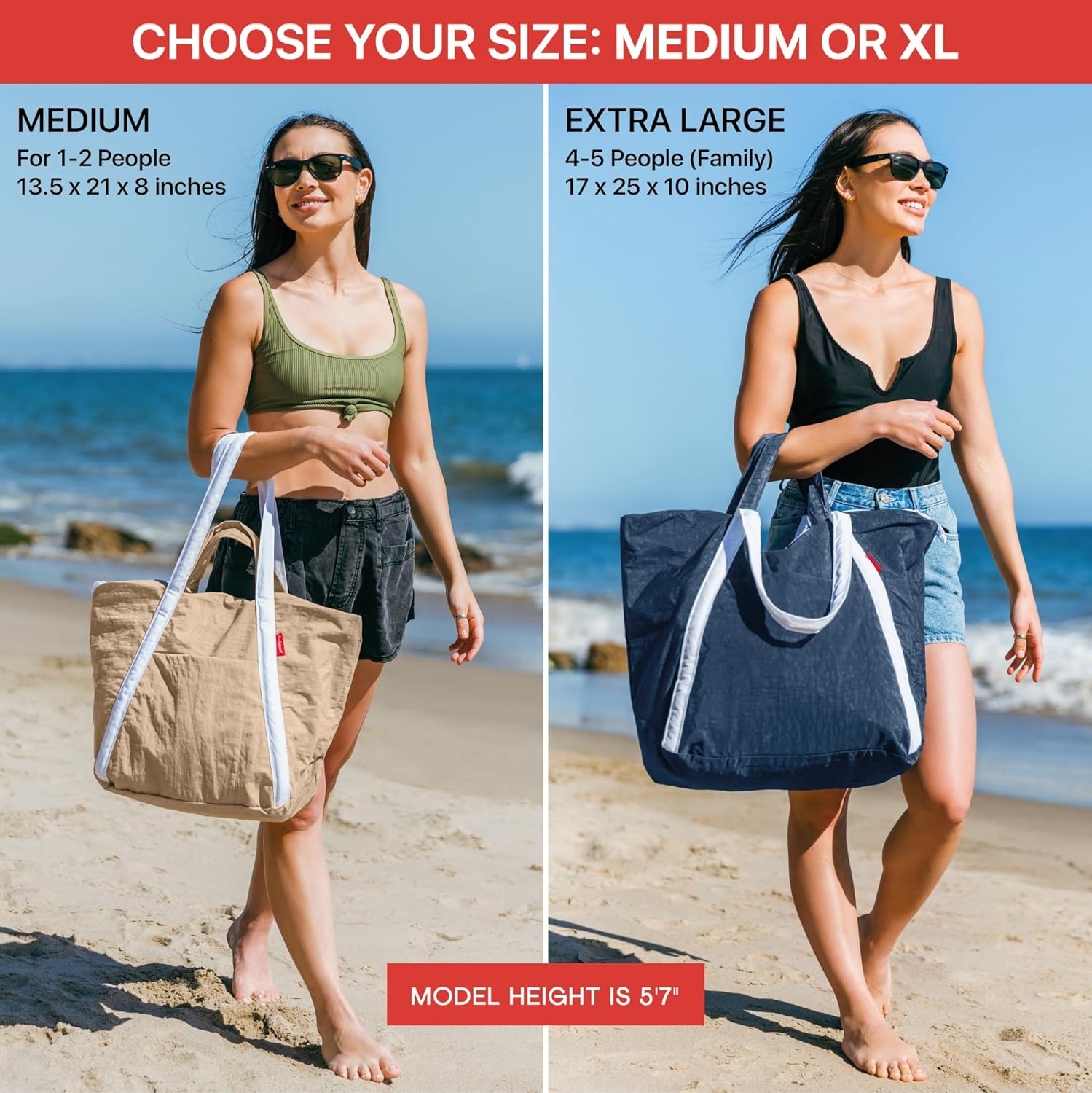 Waterproof Beach Bag for Trave - Tote Bag Beach のレビューと価格