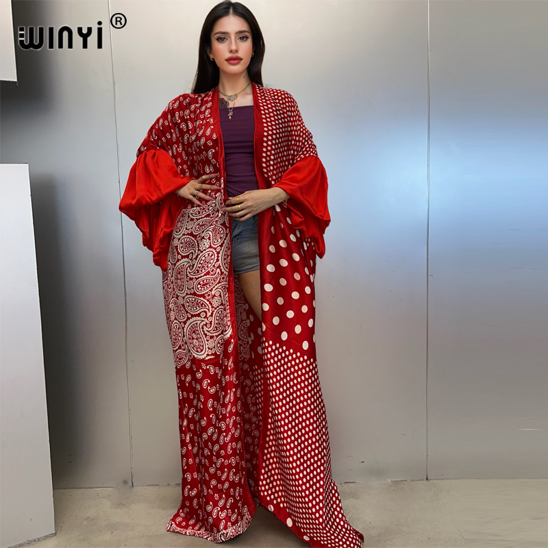 WINYI Summer Kimono party dres - Cover Up Kaftan のレビューと価格