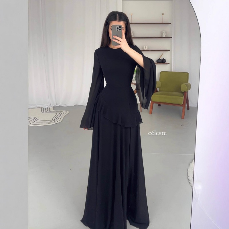 FL Fashion Flare Sleeve Ruff L - Linen Dress Wrap のレビューと価格