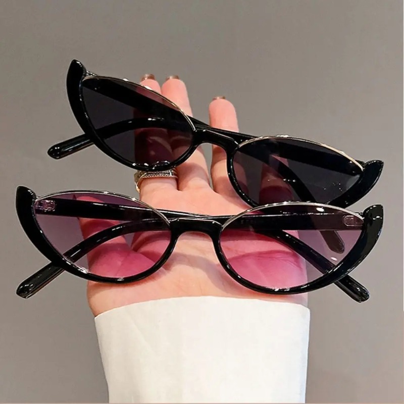 Vintage Small Cat Eye Sunglass - Sunglasses Cat Eye のレビューと価格