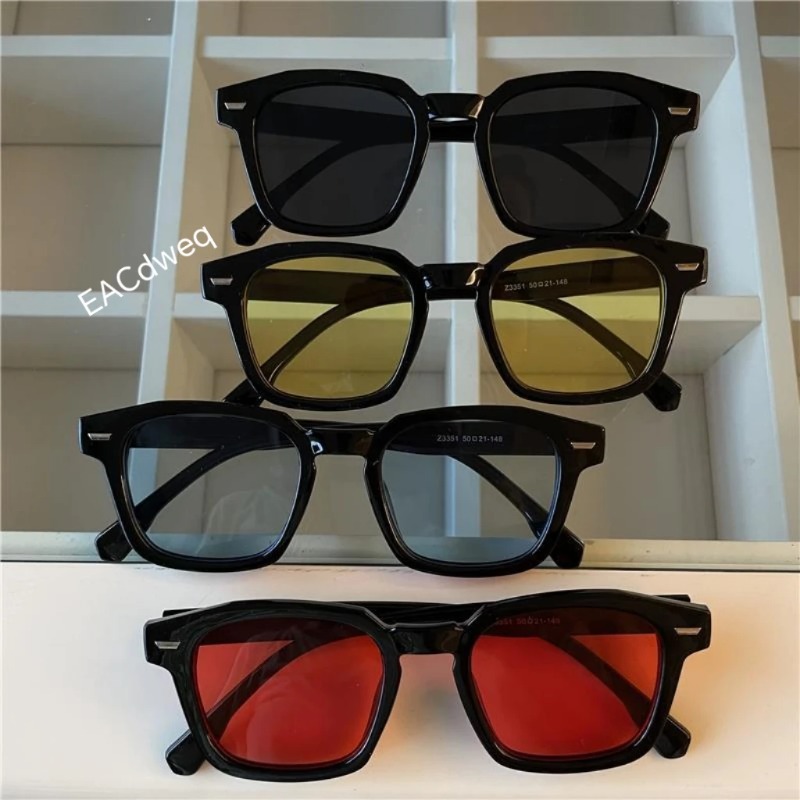 Men Rectangle Vintage Sunglass - Sunglasses Cat Eye のレビューと価格