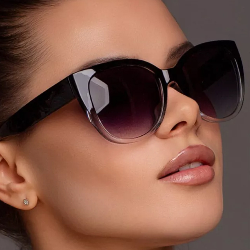Retro Fashion Cat Eye Sunglass - Sunglasses Cat Eye のレビューと価格