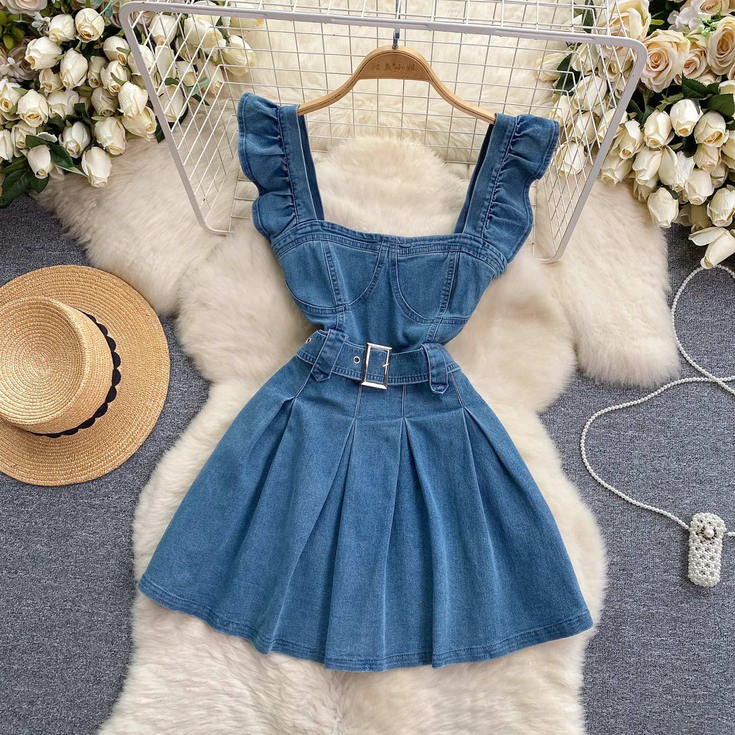 Korean Version of The College  - Maxi Dress Halter のレビューと価格