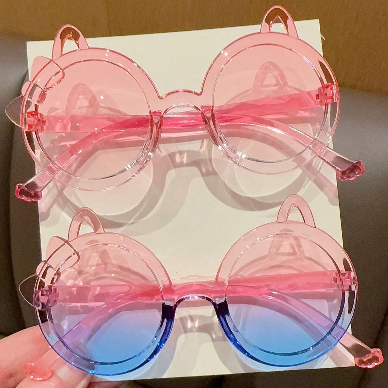 2/4Pcs 2025 Newest Cute Fashio - Sunglasses Cat Eye のレビューと価格