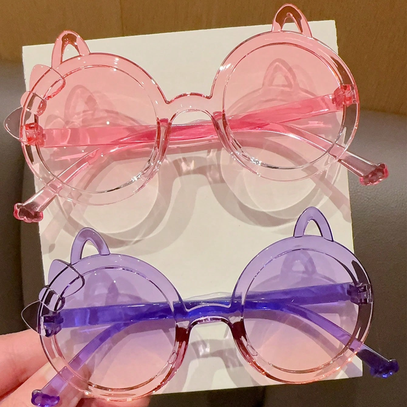 2/4Pcs 2025 Newest Cute Fashio - Sunglasses Cat Eye のレビューと価格