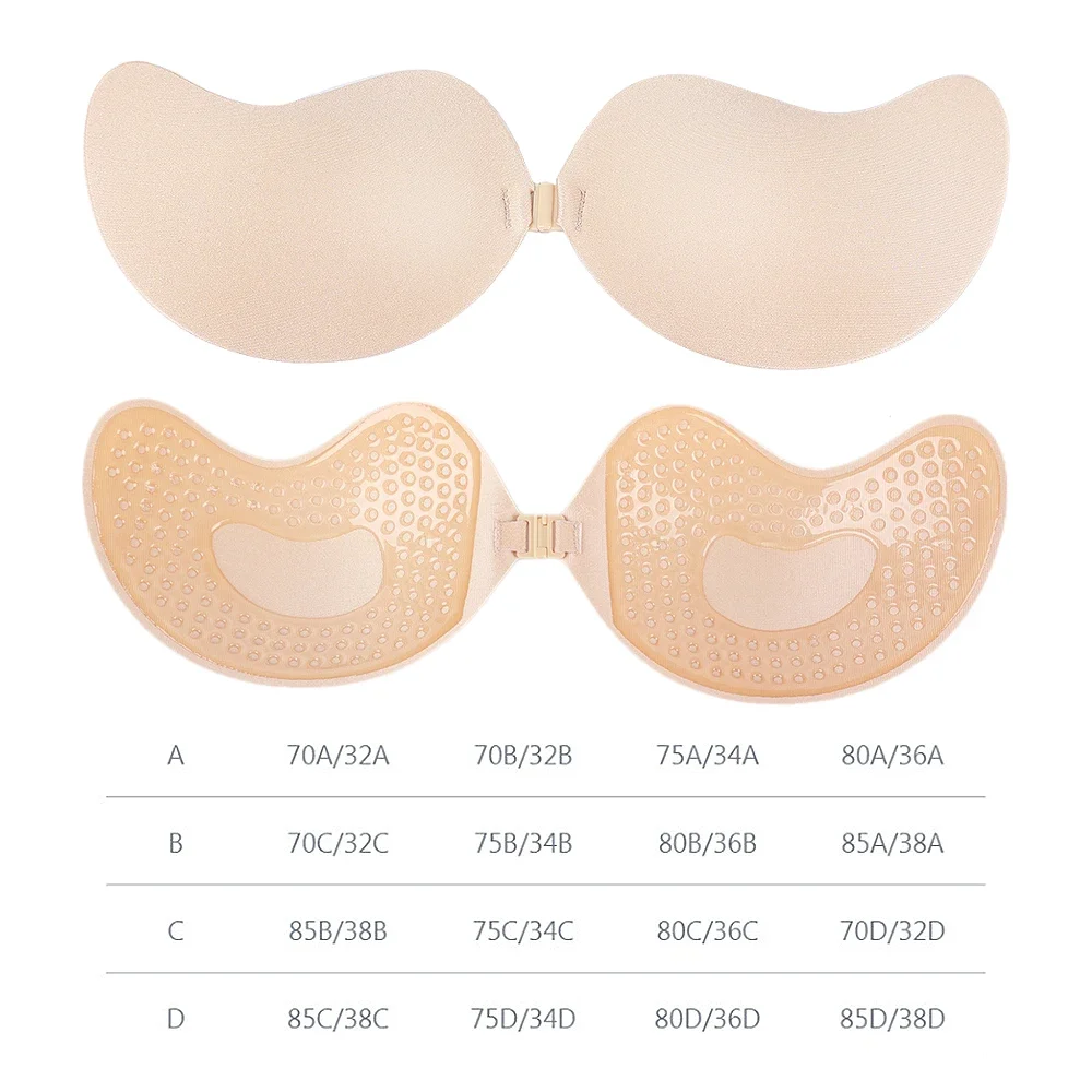Invisible Strapless Adhesive S - Bralette Triangle Set のレビューと価格
