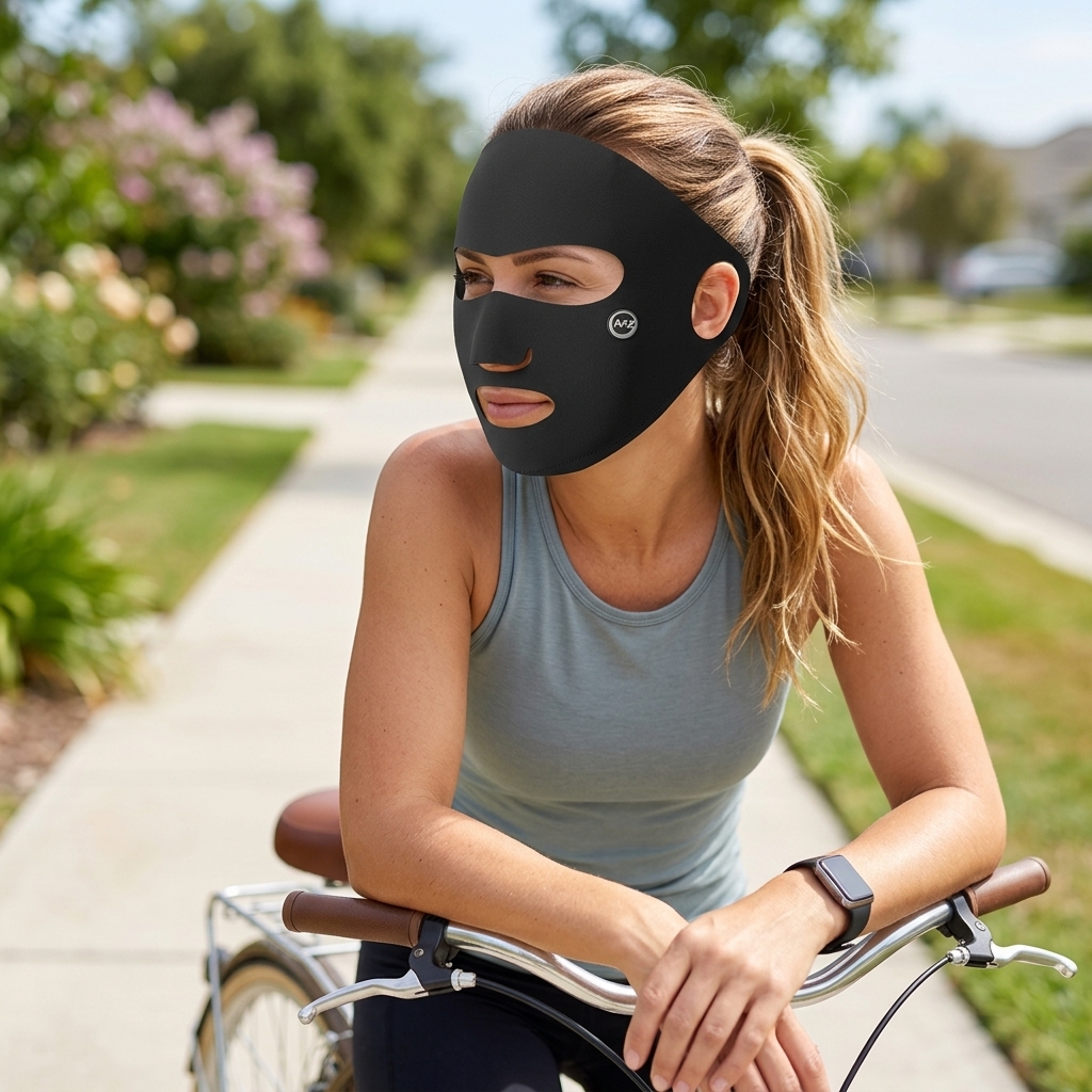 Ice Silk Sun Protection Mask F - Headband Summer Knit のレビューと価格