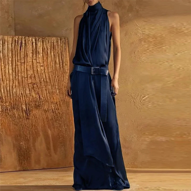 2026 Spring Summer Elegant Hal - Maxi Dress Halter のレビューと価格