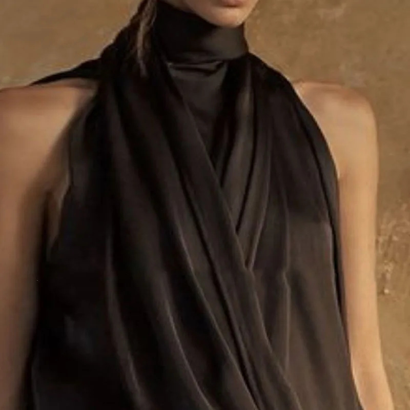 2026 Spring Summer Elegant Hal - Maxi Dress Halter のレビューと価格