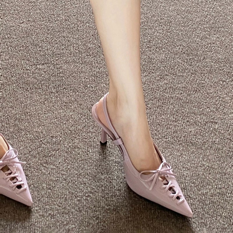 European-style Pointed-toe, Sl - Sandal Strappy Heeled のレビューと価格
