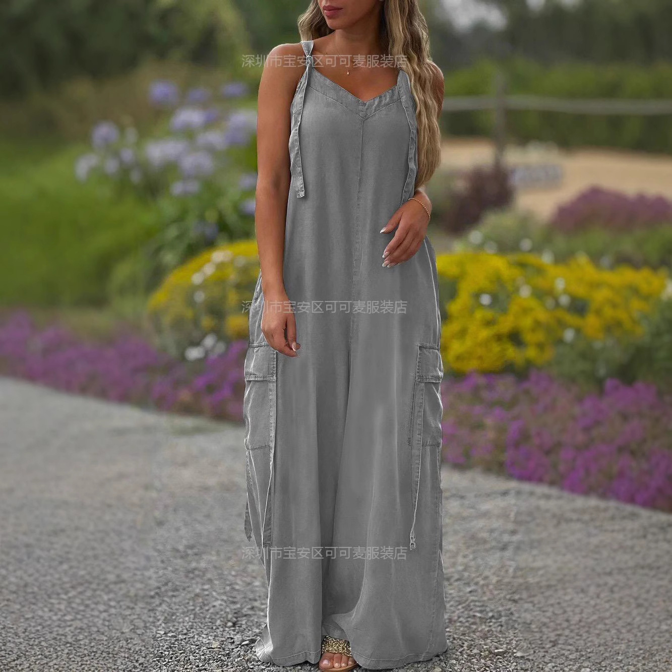 Loose Summer Jumpsuit Casual L - Jumpsuit Linen Relaxed のレビューと価格