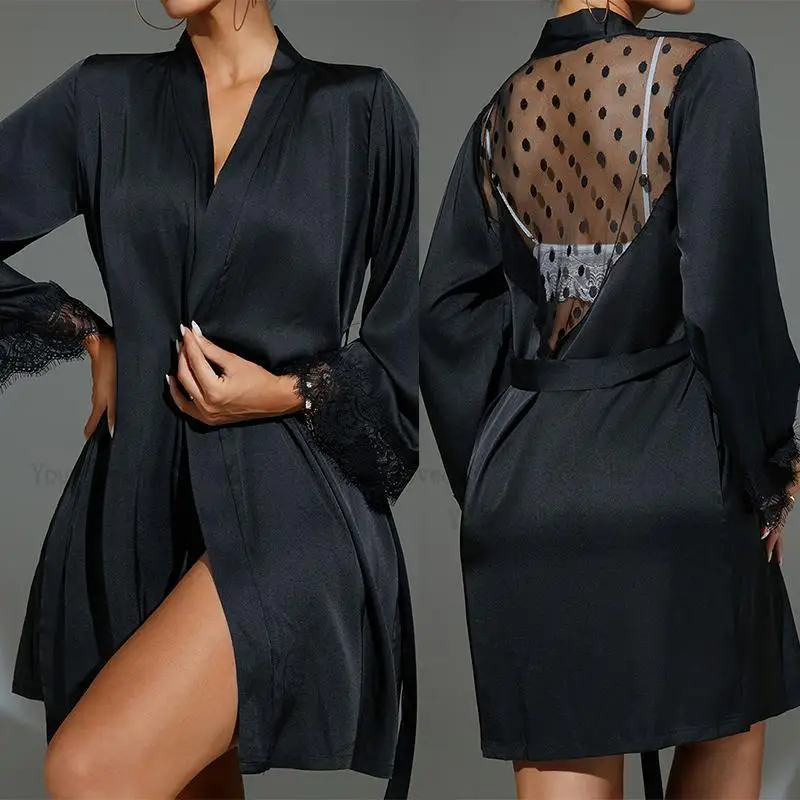 Short Kimono Black Sheer Mesh  - Kimono Sheer Floral のレビューと価格