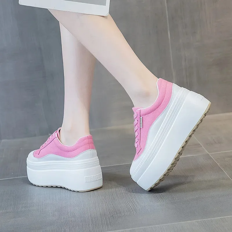 8cm New Canvas Genuine Leather - Wedge Espadrille Women のレビューと価格