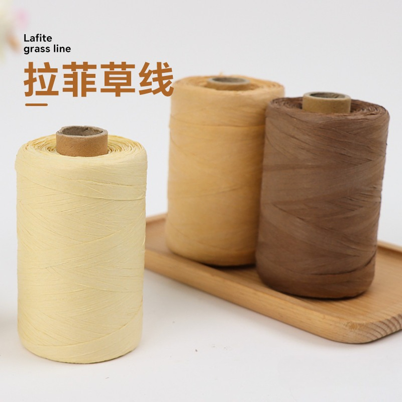 300m/150m Natural Paper Raffia - Crochet Bag Raffia のレビューと価格