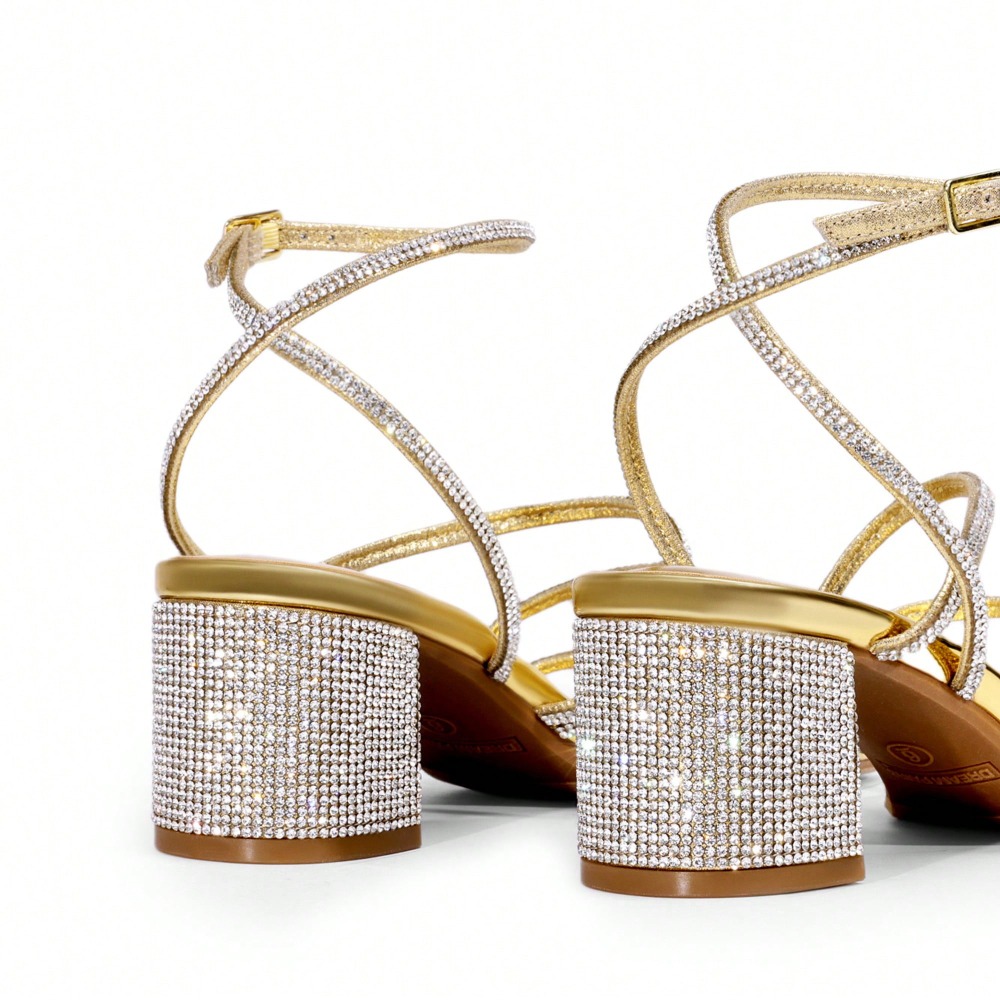 Womens Block Heels 2 Inch Stra - Sandal Strappy Heeled のレビューと価格