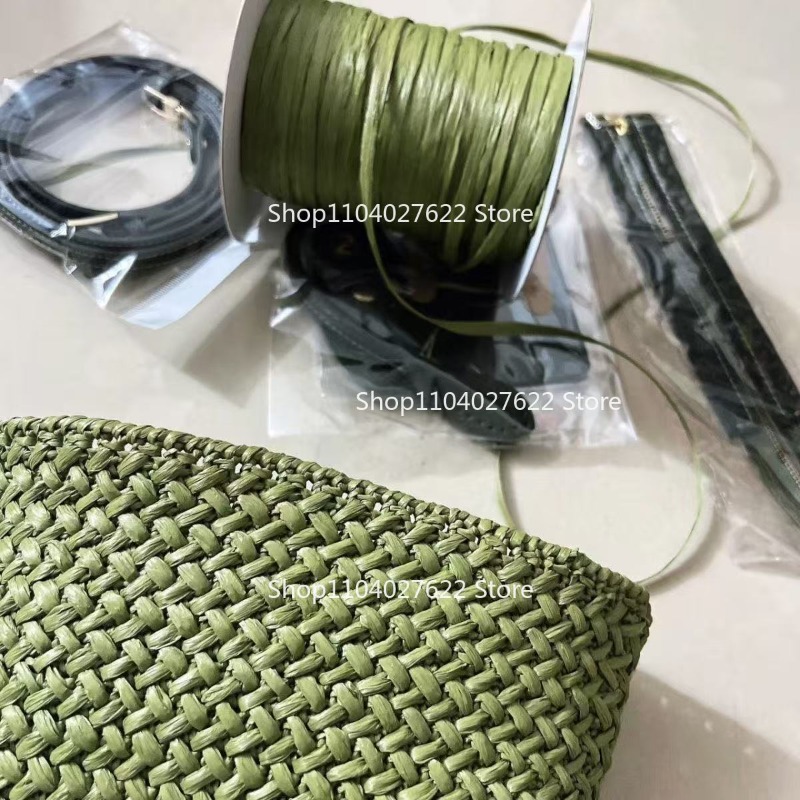 120g/roll Matte Raffia Grass C - Crochet Bag Raffia のレビューと価格
