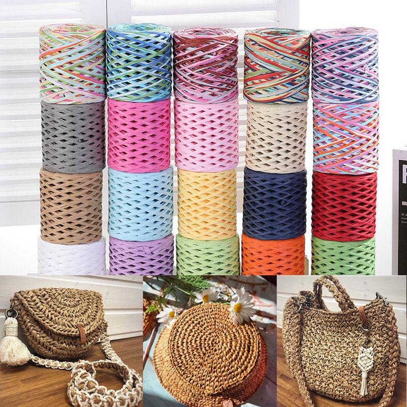 200M Raffia paper rope Straw Y - Crochet Bag Raffia のレビューと価格
