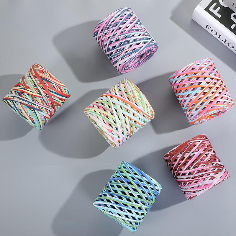 200M Raffia paper rope Straw Y - Crochet Bag Raffia のレビューと価格