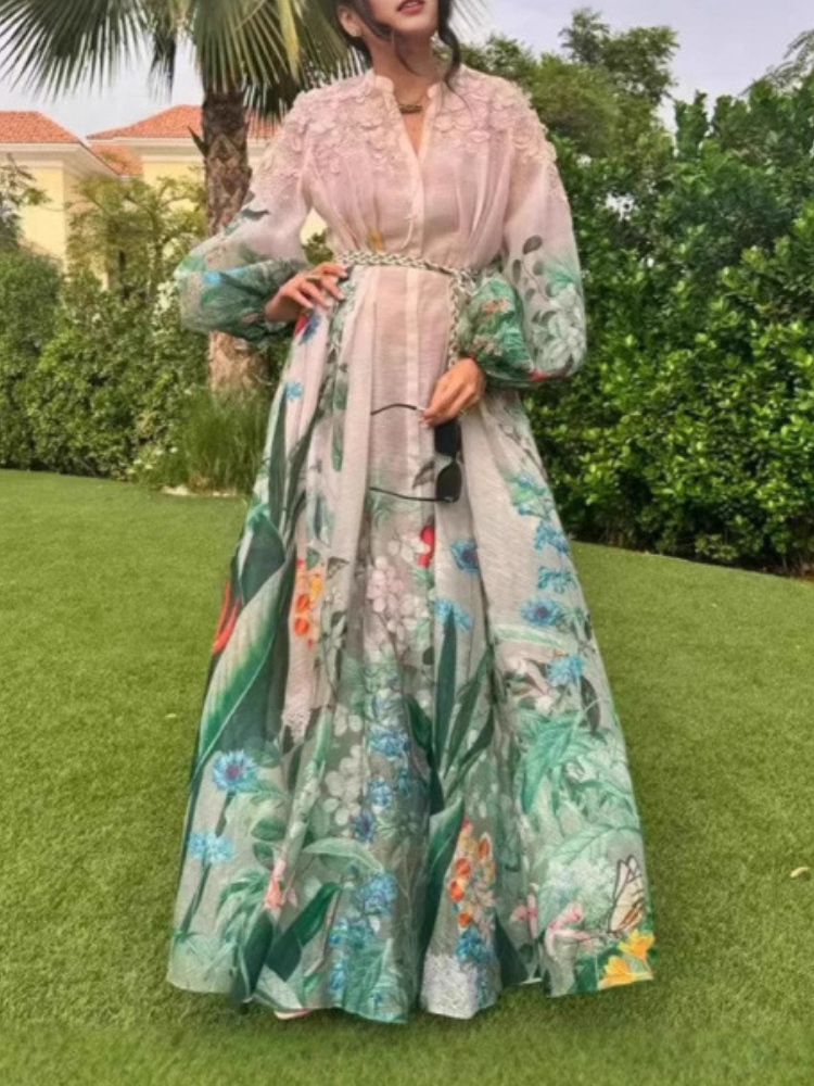 Elegant Maxi Dress for Women V - Linen Dress Wrap のレビューと価格