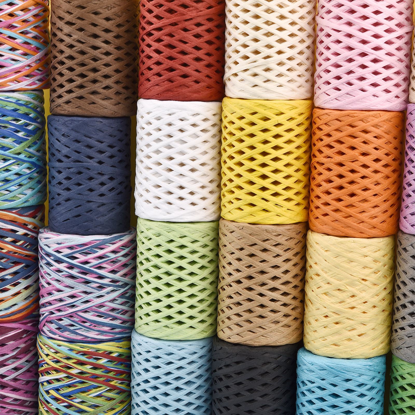 100M Natural Raffia Straw Yarn - Crochet Bag Raffia のレビューと価格