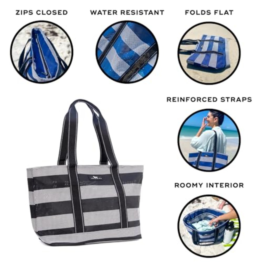 Joyride - Large Sandproof Beac - Tote Bag Beach のレビューと価格