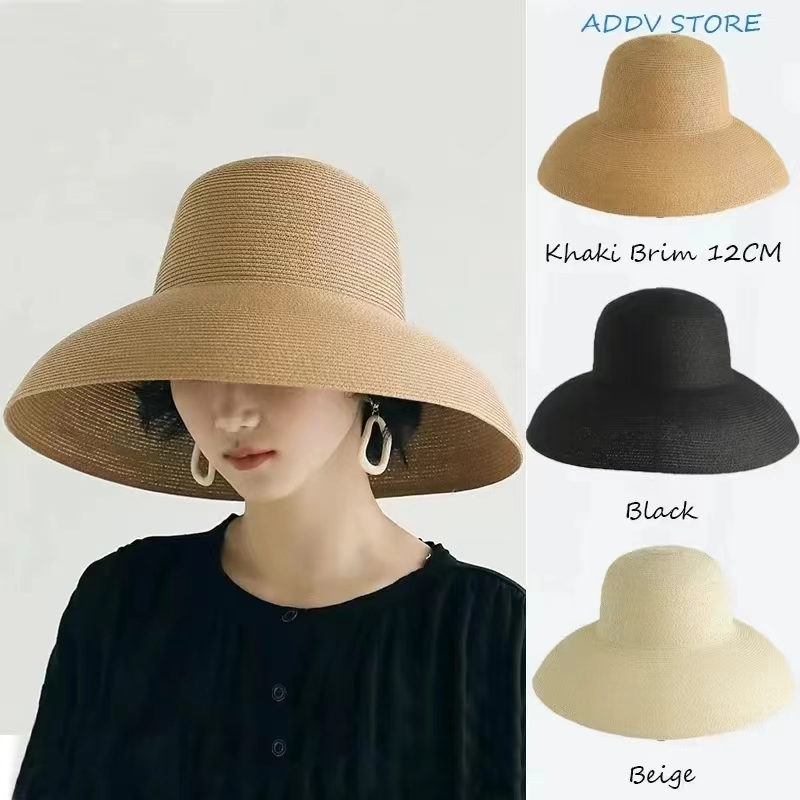 Floppy Wide Brim Summer Beach  - Hat Floppy Wide のレビューと価格