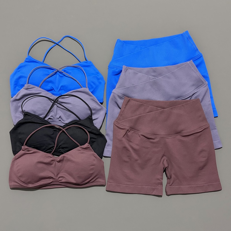 2 Piece Vision Gym Set Women Y - Crop Top Crochet のレビューと価格