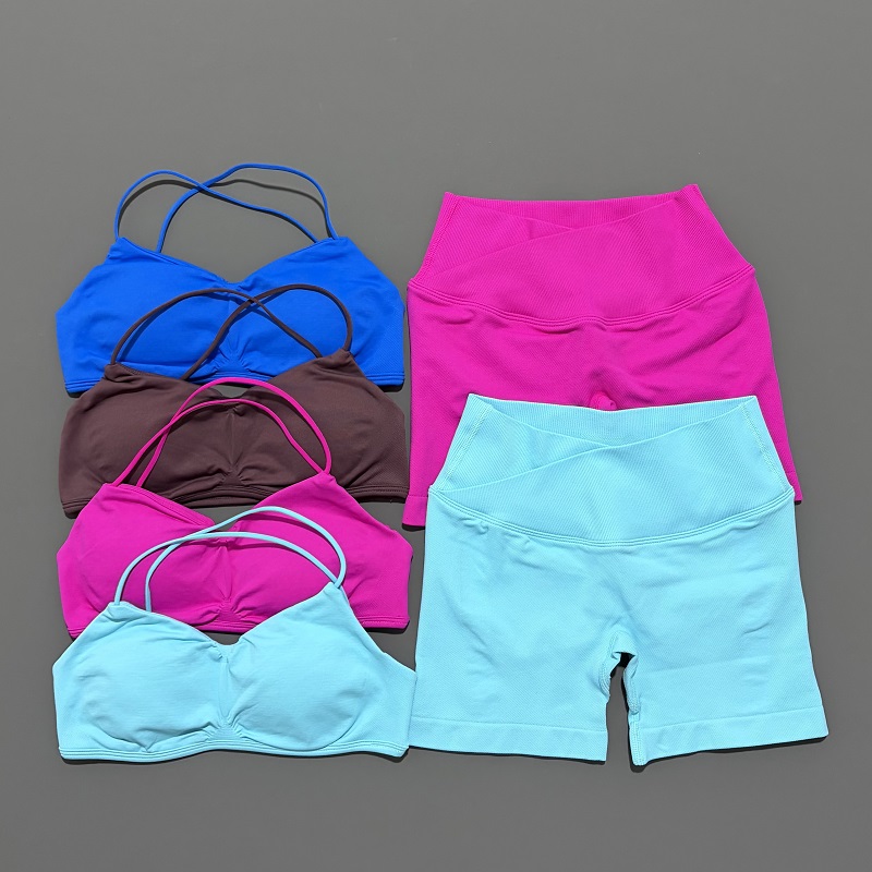 2 Piece Vision Gym Set Women Y - Crop Top Crochet のレビューと価格