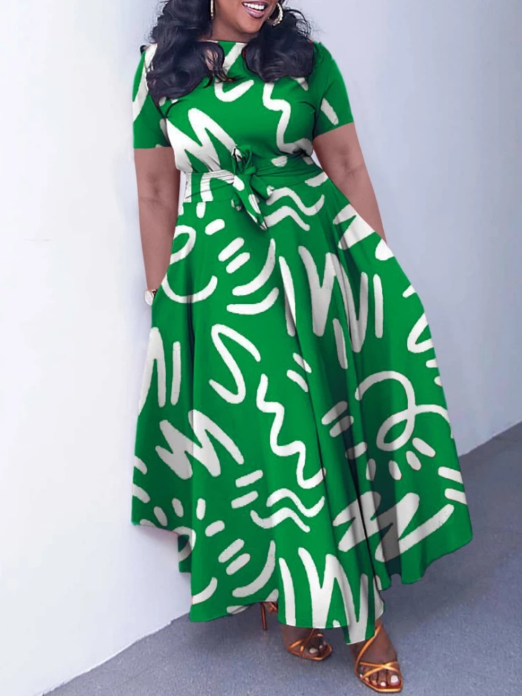 Floral Print Tie Waist Midi Dr - Midi Skirt Floral のレビューと価格