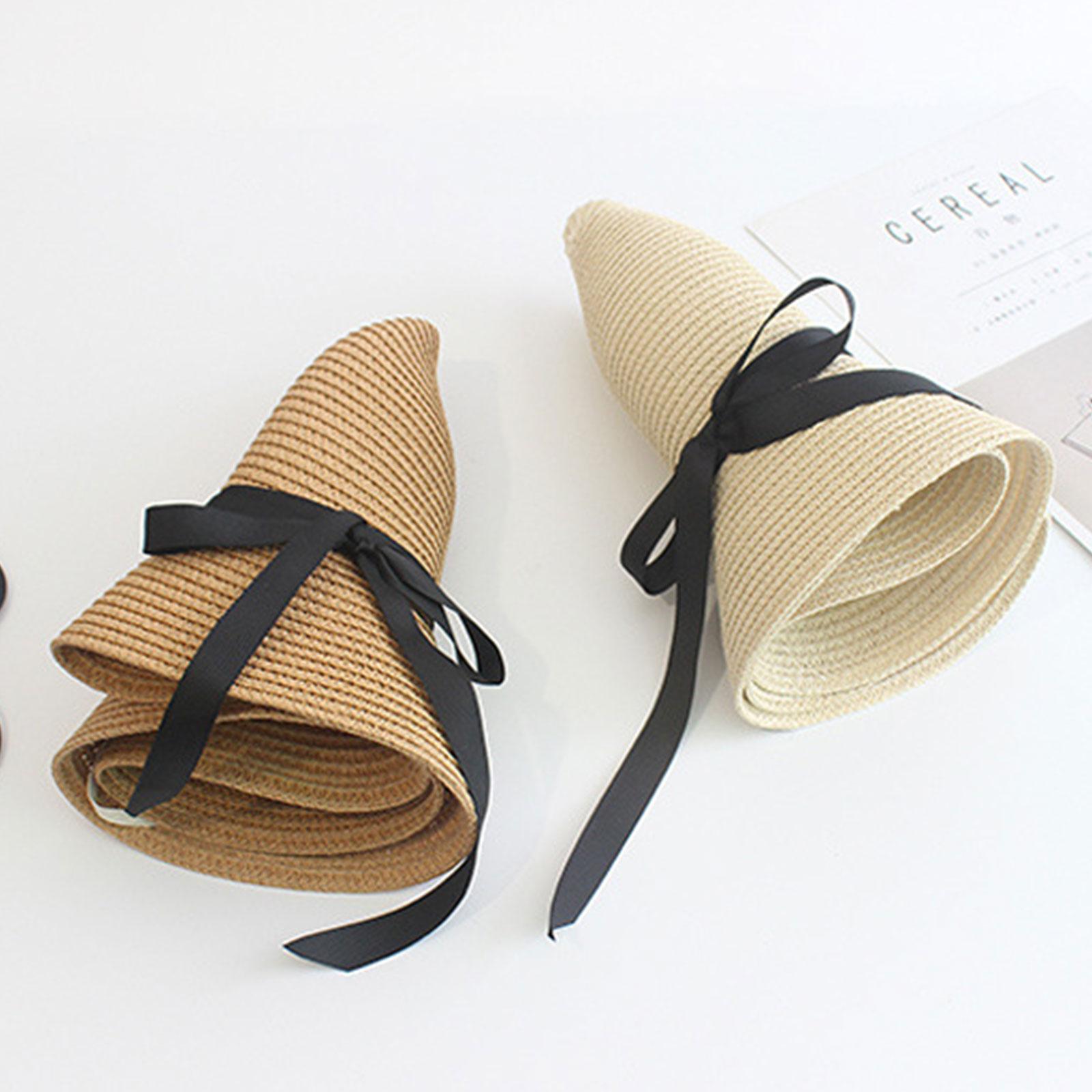 Summer Straw Hat Big Wide Brim - Hat Floppy Wide のレビューと価格