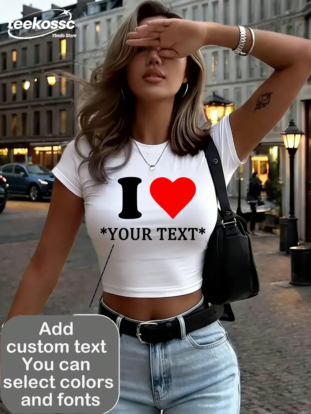 Custom Cotton Crop Tops Womens - Crop Top Crochet のレビューと価格