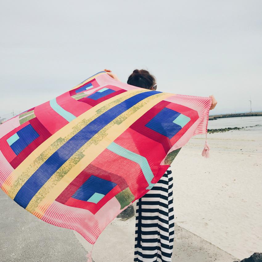 2018 New 90x180cm Twill cotton - Cover Up Kaftan のレビューと価格