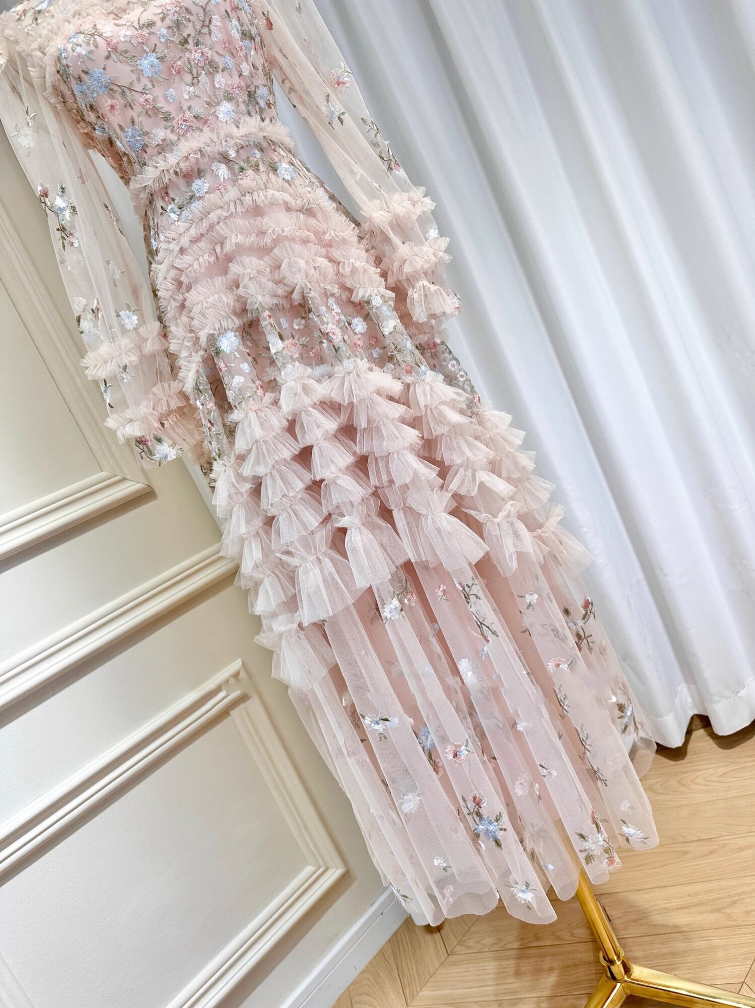 Summer Autumn Fashion Flower E - Linen Dress Wrap のレビューと価格