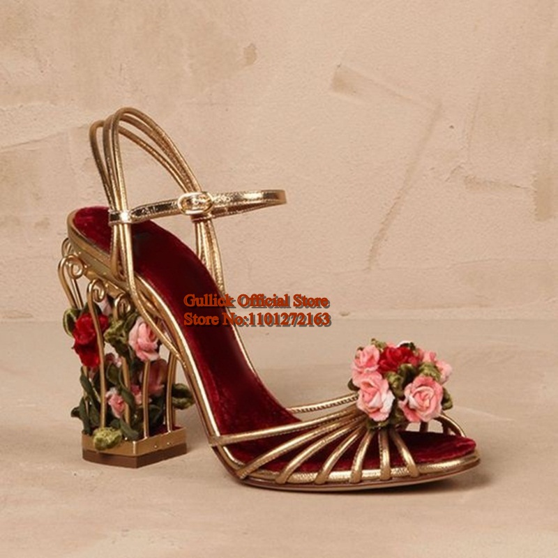 Luxury Bird Cage Women Sandals - Sandal Strappy Heeled のレビューと価格