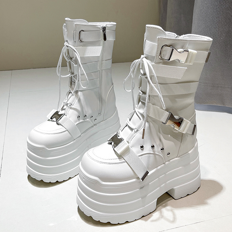 13.5CM,17CM Women Punk Boots A - Wedge Espadrille Women のレビューと価格