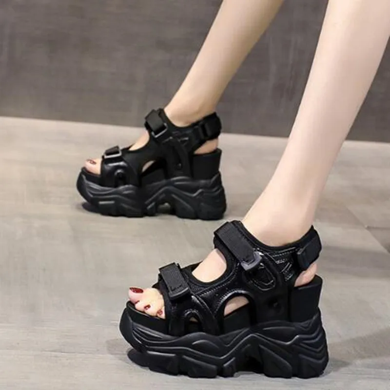 10.5CM Platform Gladiator Sand - Wedge Espadrille Women のレビューと価格