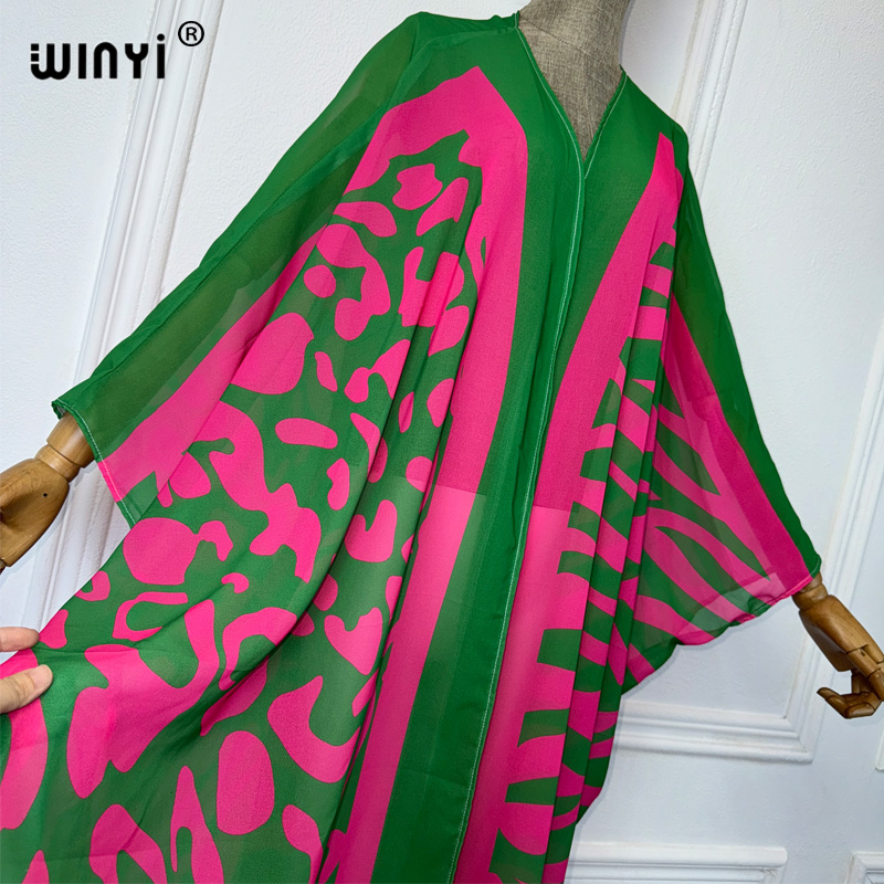 WINYI Africa Bohemia print Kim - Cover Up Kaftan のレビューと価格