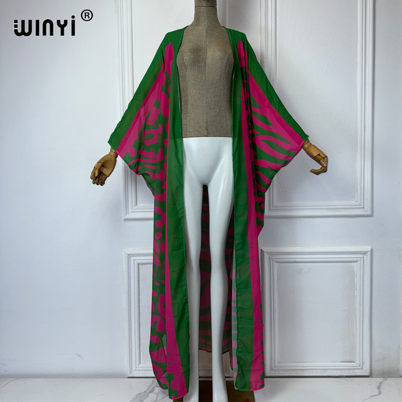WINYI Africa Bohemia print Kim - Cover Up Kaftan のレビューと価格