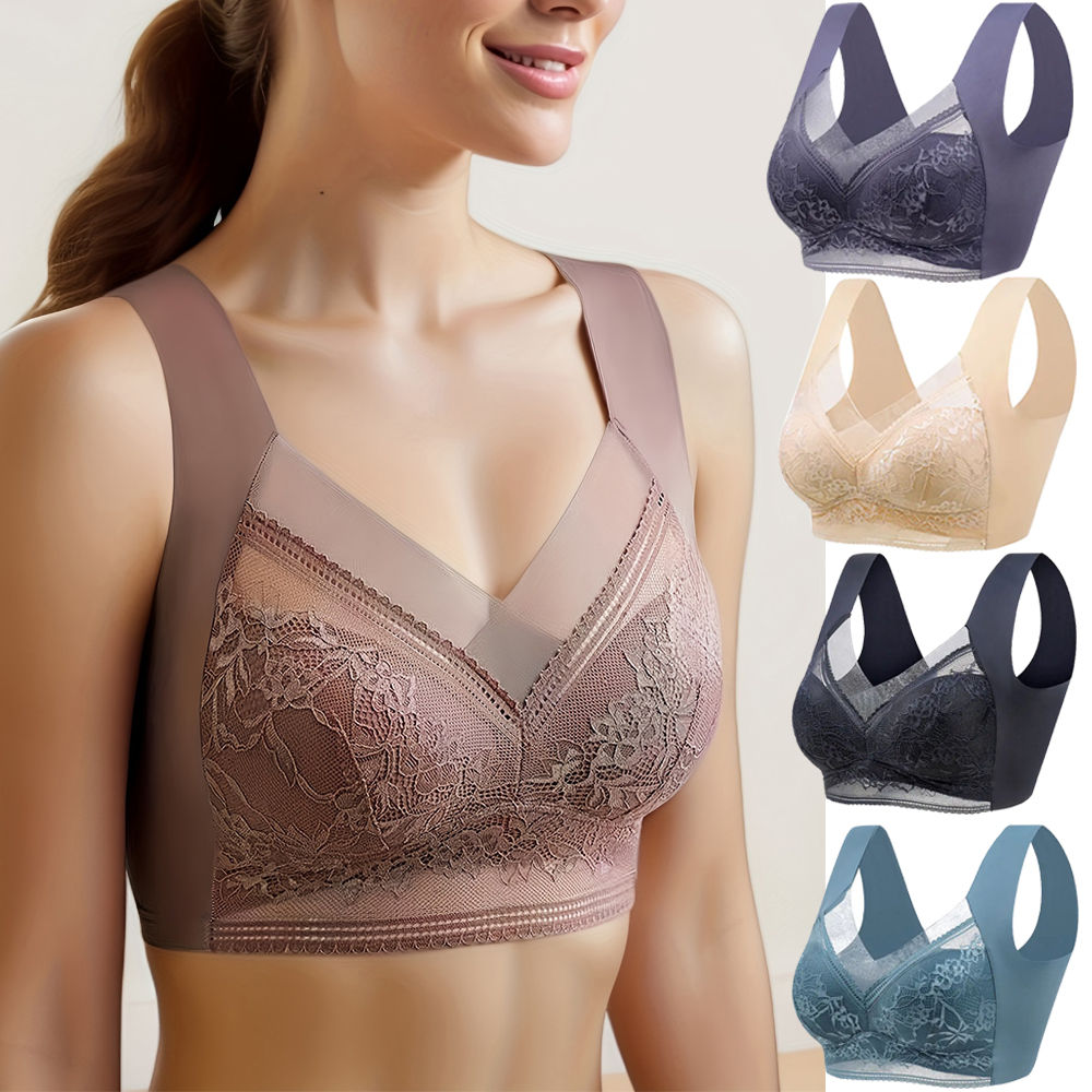 L-6L Women Large Bra Push Up I - Bralette Triangle Set のレビューと価格