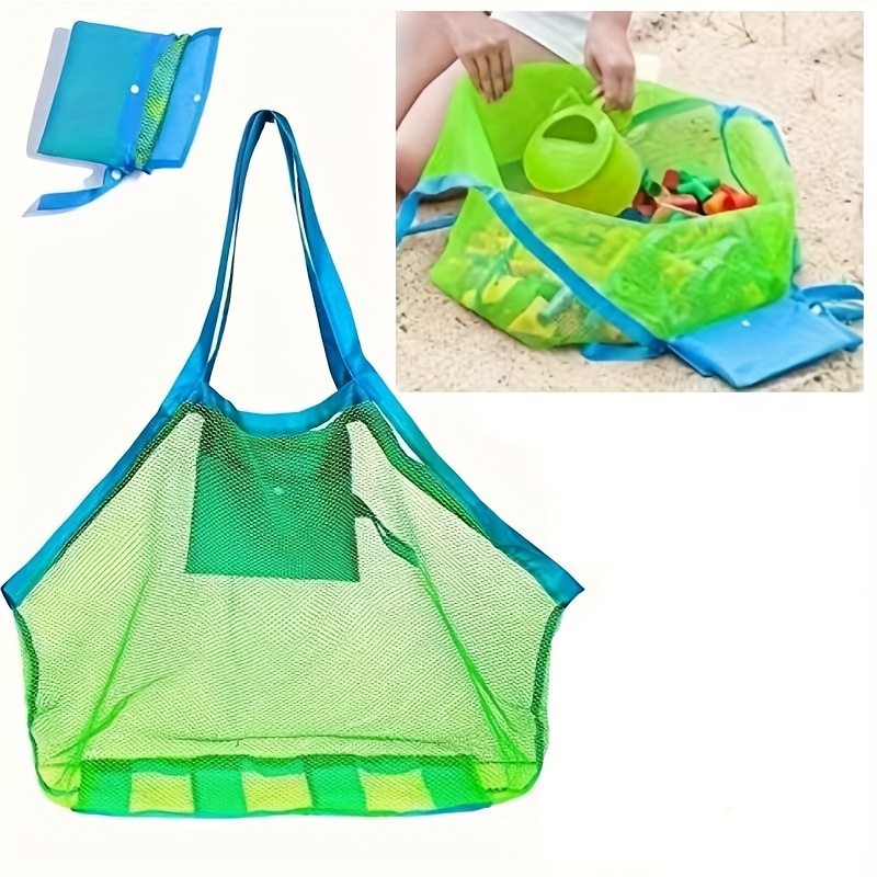 1pc Large Mesh Beach Tote Bag  - Tote Bag Beach のレビューと価格
