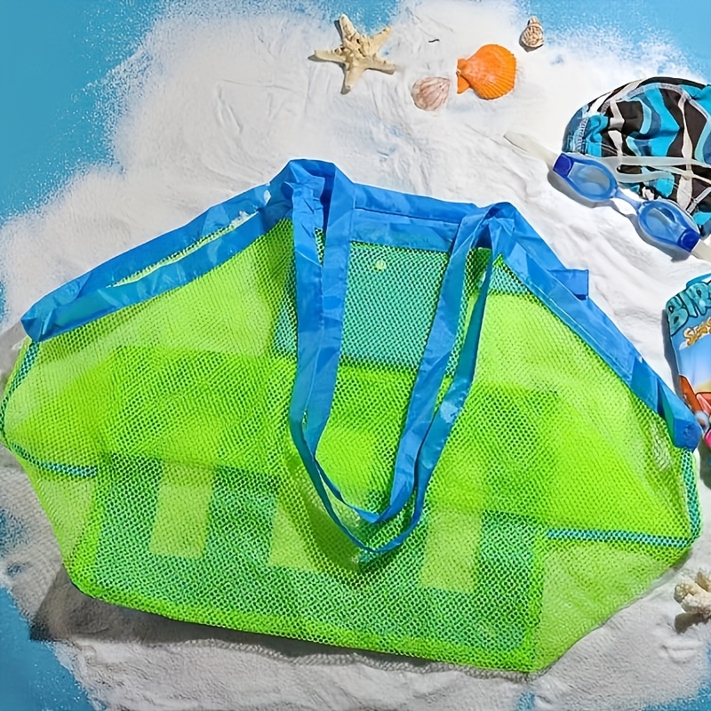 1pc Large Mesh Beach Tote Bag  - Tote Bag Beach のレビューと価格