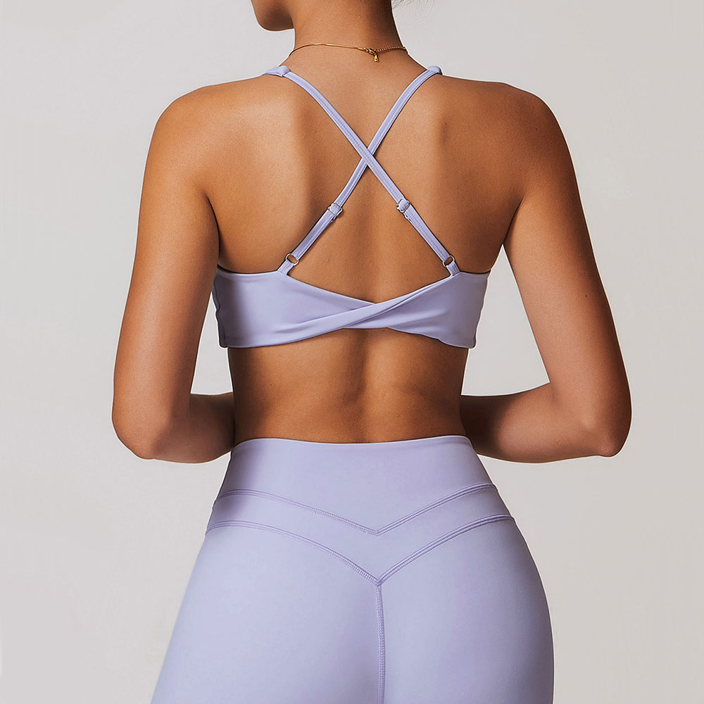 JUREN Sports Bra Women Fitness - Bralette Triangle Set のレビューと価格